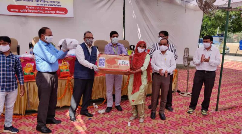 NFL distributes Cotton Plucking Machines to Farmers in Haryana