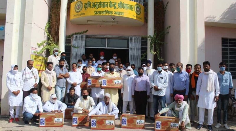 75 Cotton Plucking Machines distributed free of cost to the farmers