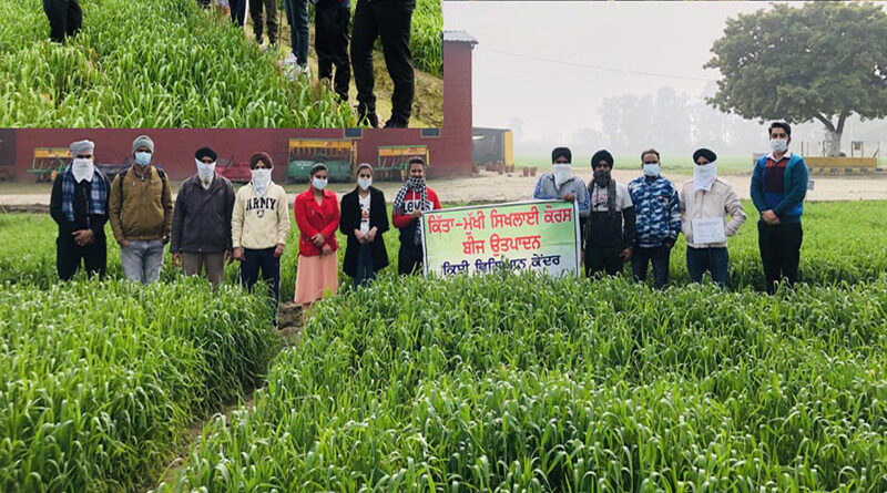 Training On Seed Production Concludes At KVK,ROPAR