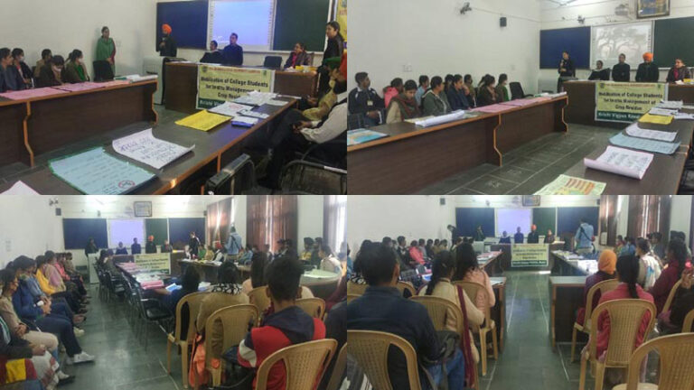 KVK Ropar created awareness on crop residue management