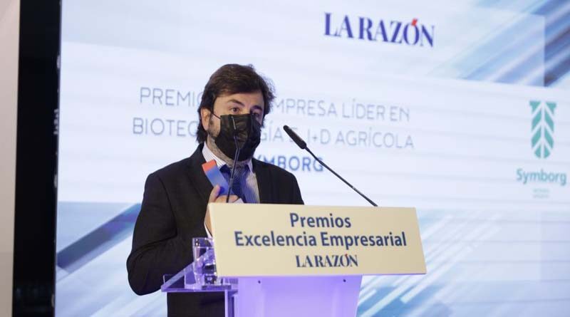 SYMBORG receives the leading company in biotechnology and agricultural R&D award