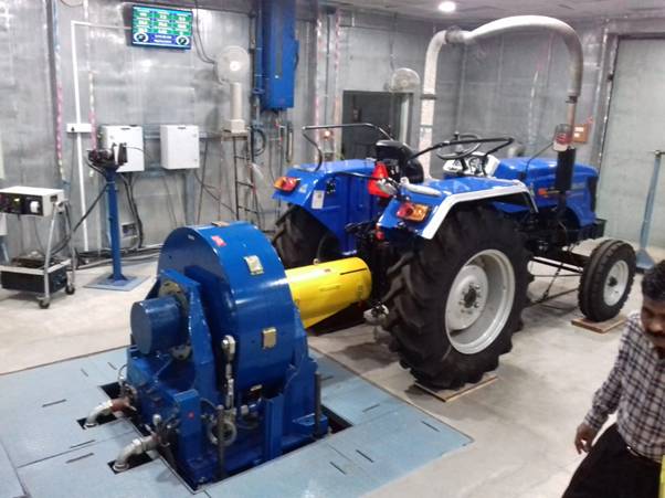 Central Farm Machinery Testing Institute tests the first-ever electric Tractor