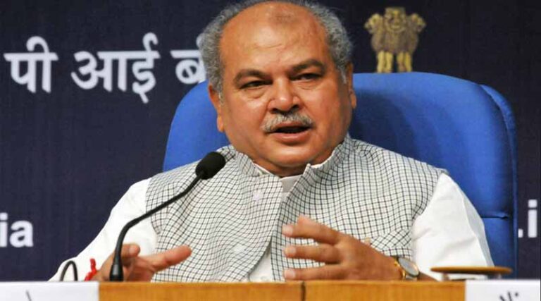 Agriculture Minister interacts virtually with Farmers who have received seeds mini-kits