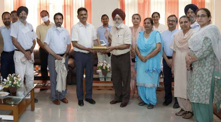 Former PAU VC Dr baldev singh dhillon biden adieu