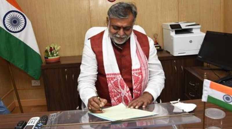 Mr. Pashu Pati Kumar Paras takes charge as Union Minister for Food Processing Industries