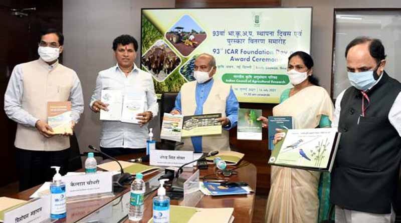 India becomes an exporter of food grains because of agriculture research, says Mr. Narendra Singh Tomar