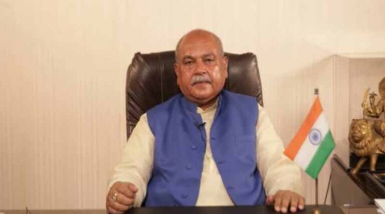 Progress of small and medium farmers is the main aim of the government: Mr. Tomar