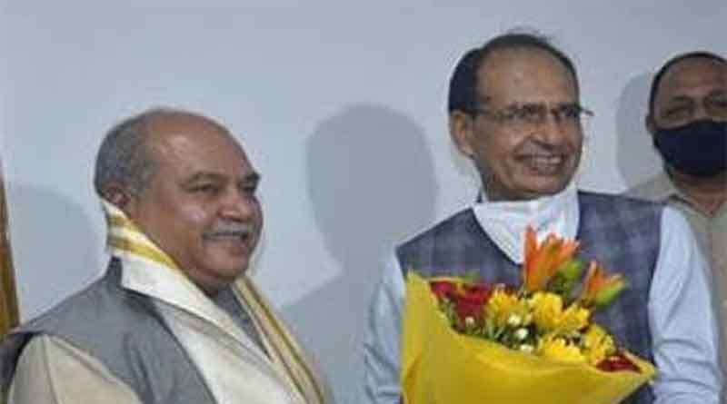 CM Shri Chouhan meets Union Agriculture Minister Mr. Tomar