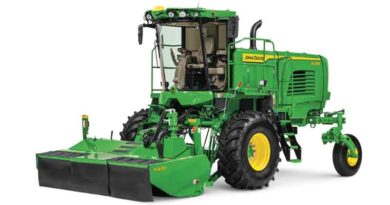 John Deere introduces new W200 Series M and R Windrowers that boost harvest speed and efficiency