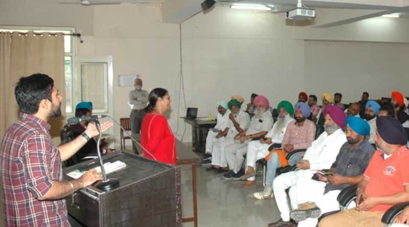 PAU kisan club monthly meeting was held