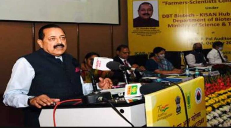 Biotech-KISAN Hubs have benefitted over three lakhs farmers so far by increasing their agriculture output and income