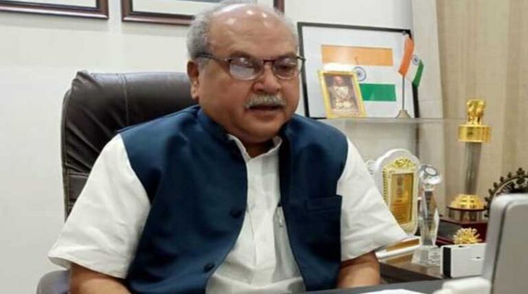 Mr. Tomar appreciates agriculture development being done in J&K