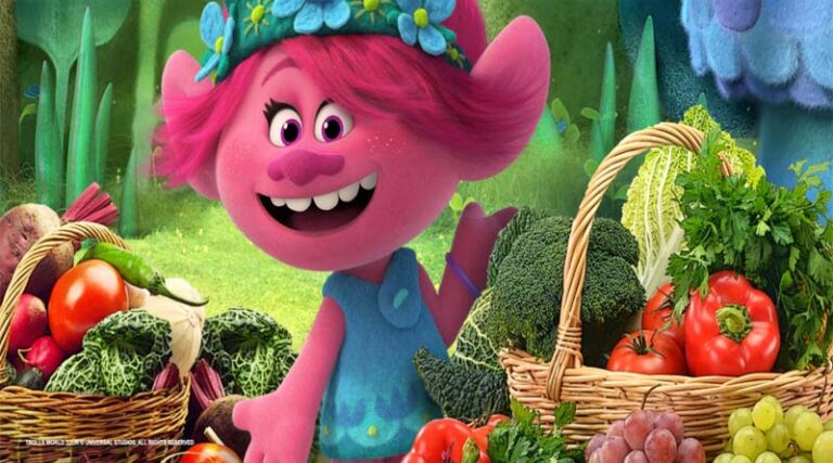 Dreamworks Trolls and the UN launch campaign for healthier eating and more sustainable living