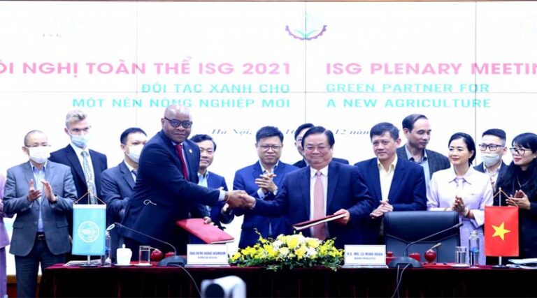 Building green partnerships for a new agriculture