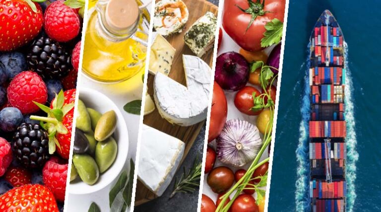 EU agri-food trade continues to show notable growth compared to 2020