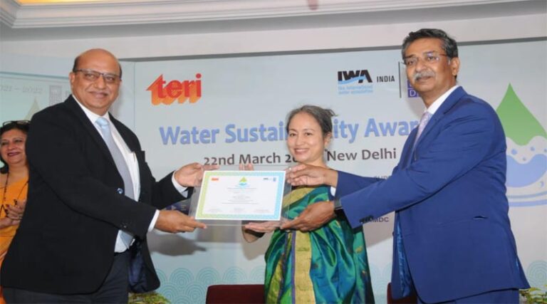 FMC Corporation recognized for contribution to water sustainability