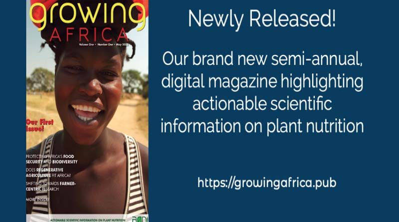 New Release: Inaugural Issue Of Growing Africa Magazine