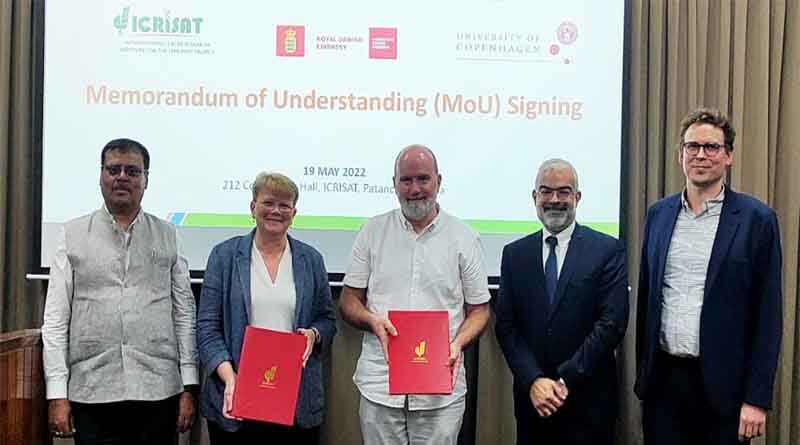 Icrisat signs an mou with university of copenhagen to build sustainable agri-food systems and technologies