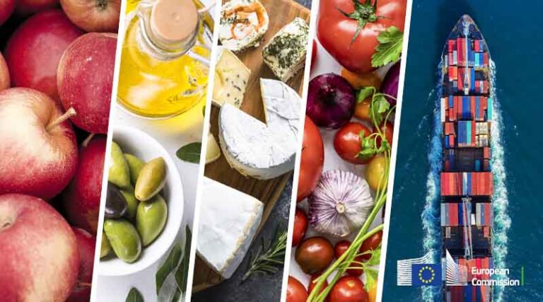 EU agri-food trade shows strong growth in first two months of the year