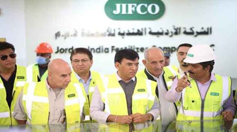 India to procure phosphatic and potassic fertilisers from Jordan