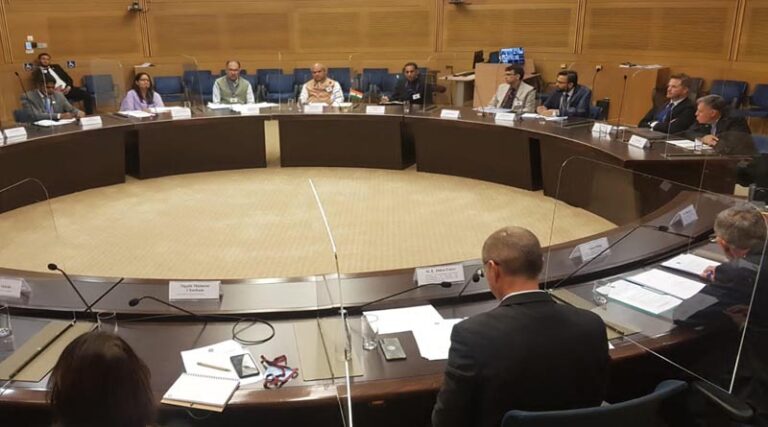 Indian Delegation led by Union Minister Agriculture visit Volcani Institute in Israel