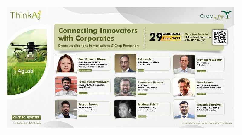 It's Time to Make 'Kisan Drones' Accessible Fostering Collaborations for Faster Adoption - Think Ag and CropLife India