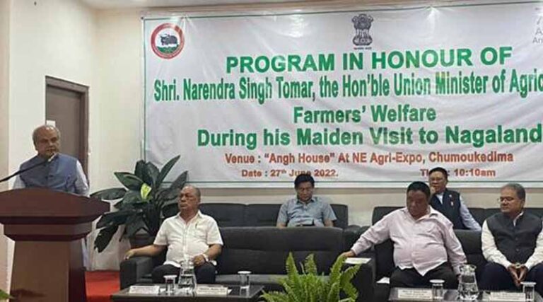 The nation will move forward with the strength of Northeast- Mr. Tomar