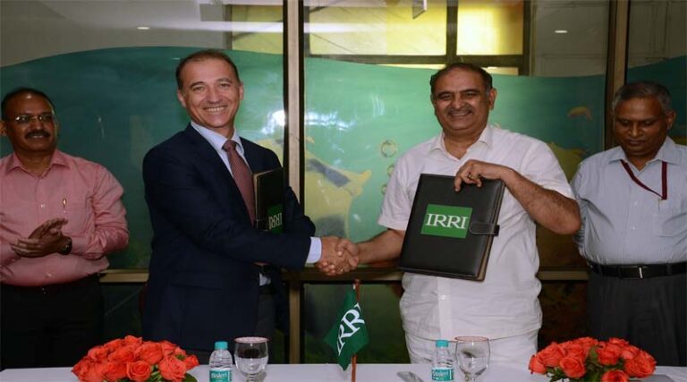 IRRI signs agreement with universities to accelerate agricultural research and education in India
