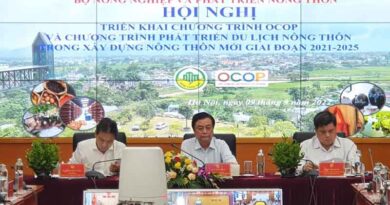 Conference to implement OCOP Program and Rural Tourism Development Program for the period of 2021-2025