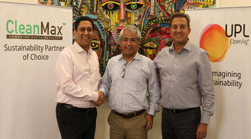 UPL and cleanmax partner for new renewable energy project in gujarat