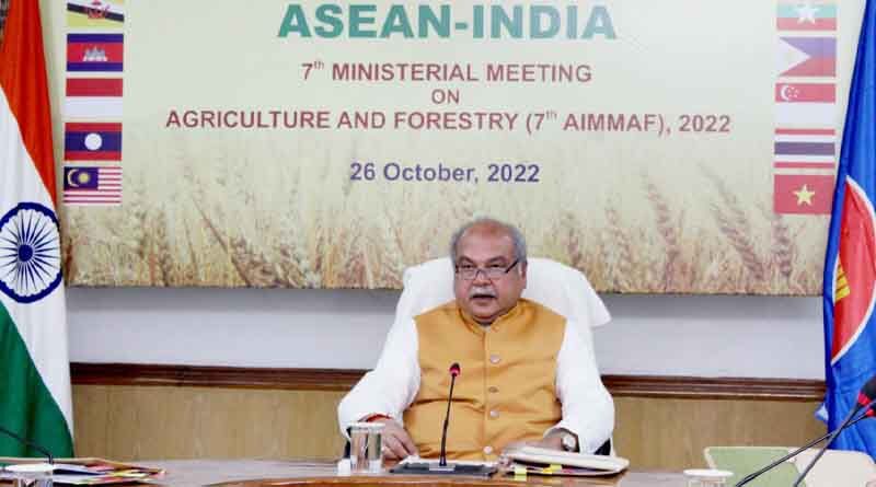 India's emphasis on closer regional cooperation with ASEAN countries for agricultural development