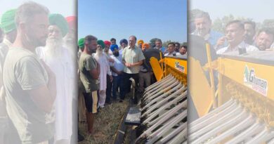 Dr. Abhilaksh Likhi, Additional Secretary, Ministry of Agriculture & Farmers Welfare visits Punjab to inspect Crop Residue Management Scheme