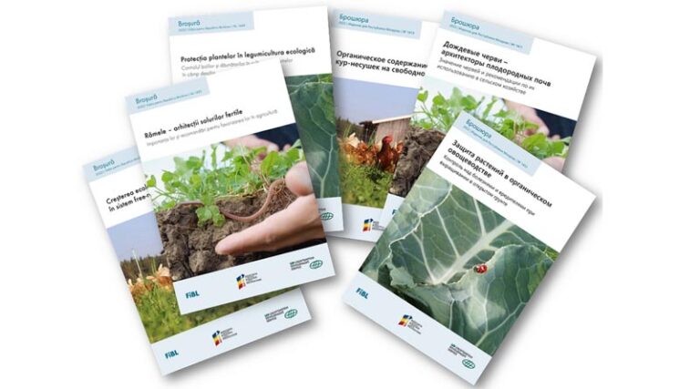 Three new organic technical guides for Moldova