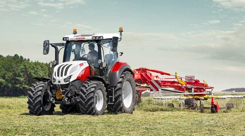 Upgrades for 2023 steyr® expert cvt tractors boost productivity and operating ease