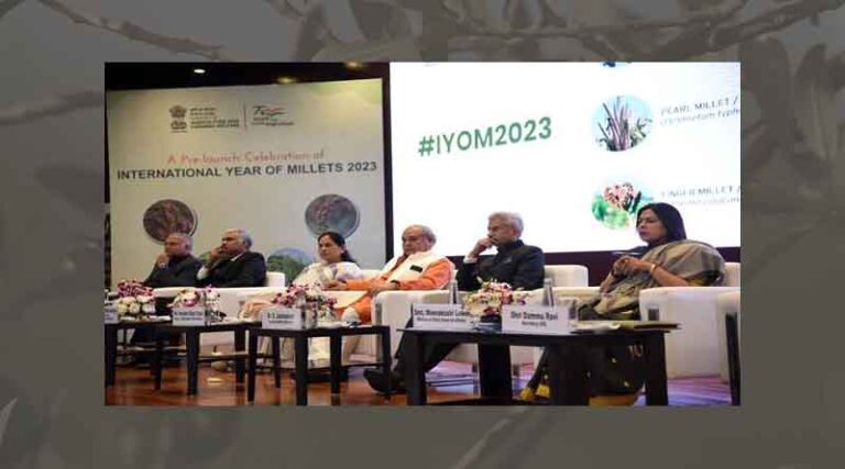 Ministry of Agriculture and Farmers Welfare working in mission mode to increase millet production and consumption: Mr. Tomar