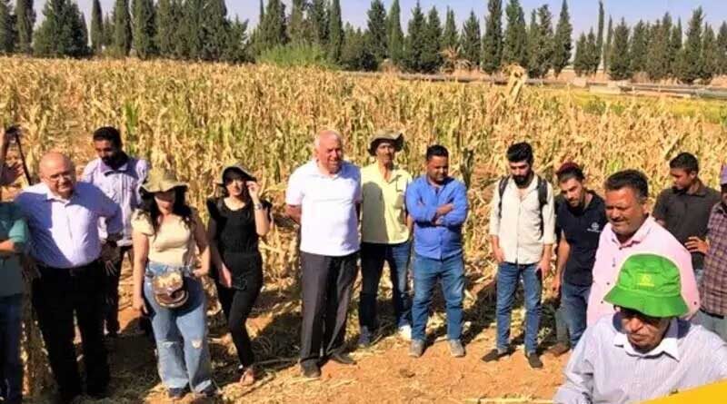 Agriculture water management training in syria