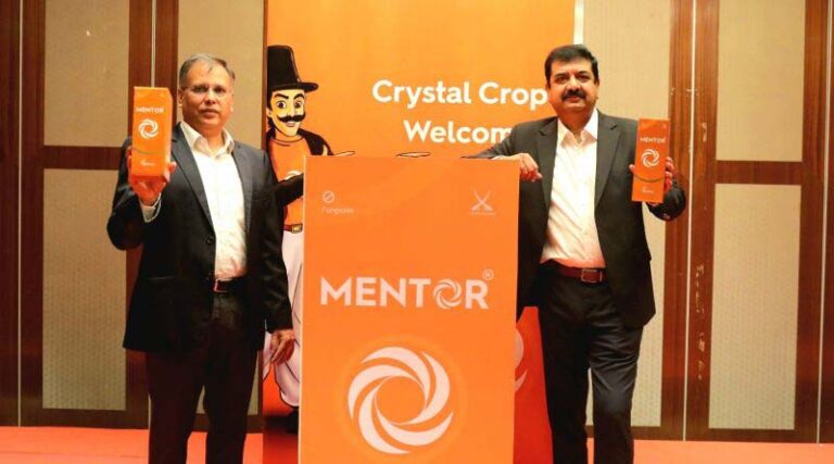 Crystal Crop Protection launches new fungicide Mentor for paddy farmers