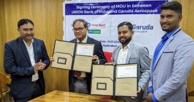 Union Bank sanctions loans for 150 Garuda Kisan drones under Kisan Pushpak scheme