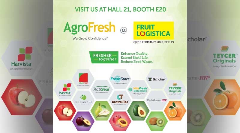 Global leader AgroFresh to spotlight extensive portfolio of freshness solutions at Fruit Logistica