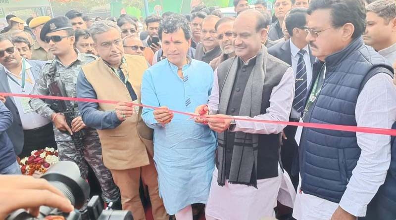 Lok Sabha Speaker Mr. Om Birla inaugurates the two-day Agriculture Festival-Exhibition at Kota, Rajasthan