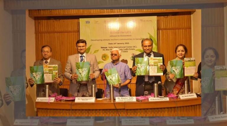 Namami Gange organizes a seminar on ‘Millets for Life: Developing Climate Resilient Local Communities in the Ganga Basin’
