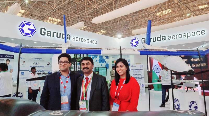 Garuda Solar powered drone unveiled at Aero India Show