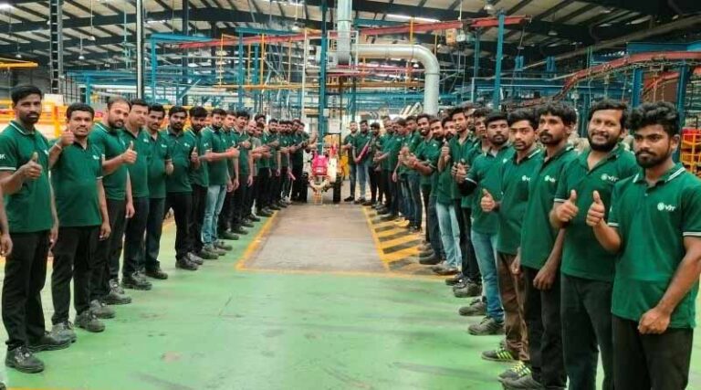 VST Rolls Out 500,000 Power Tillers from Malur Plant