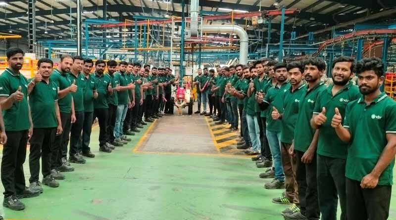 VST Rolls Out 500,000 Power Tillers from Malur Plant