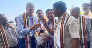 Syngenta Global CEO J Erik Fyrwald on a three-day visit to India