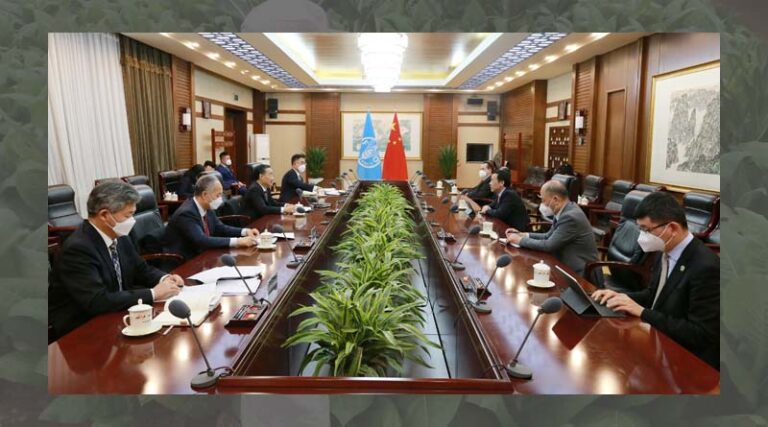 Minister Tang Meets with FAO Director-General Qu Dongyu