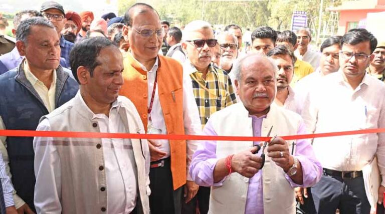 Union Agriculture Minister Mr. Tomar inaugurates the Pusa Krishi Vigyan Mela 2023