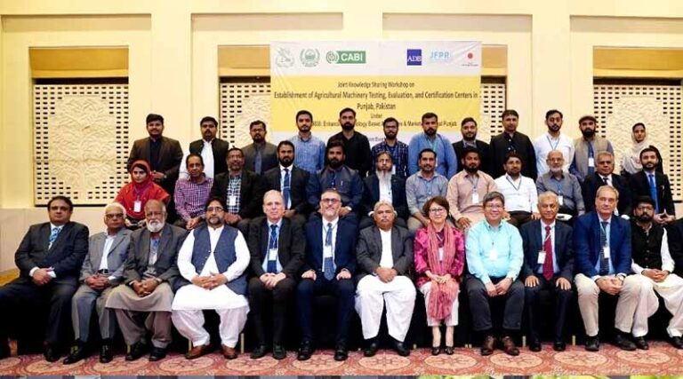 Workshop highlights “dire need” for increased mechanization of Pakistan’s agriculture industry