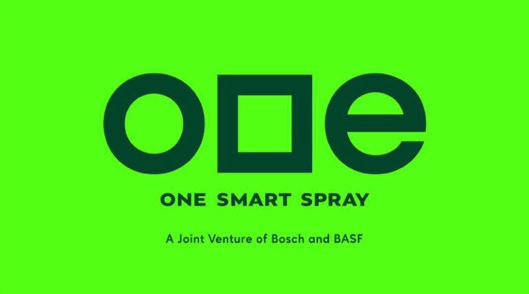 Bosch BASF Smart Farming joint venture to be called ONE SMART SPRAY