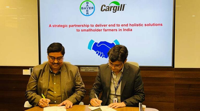 Bayer and Cargill form strategic partnership to empower Indian smallholder farmers with digital solutions